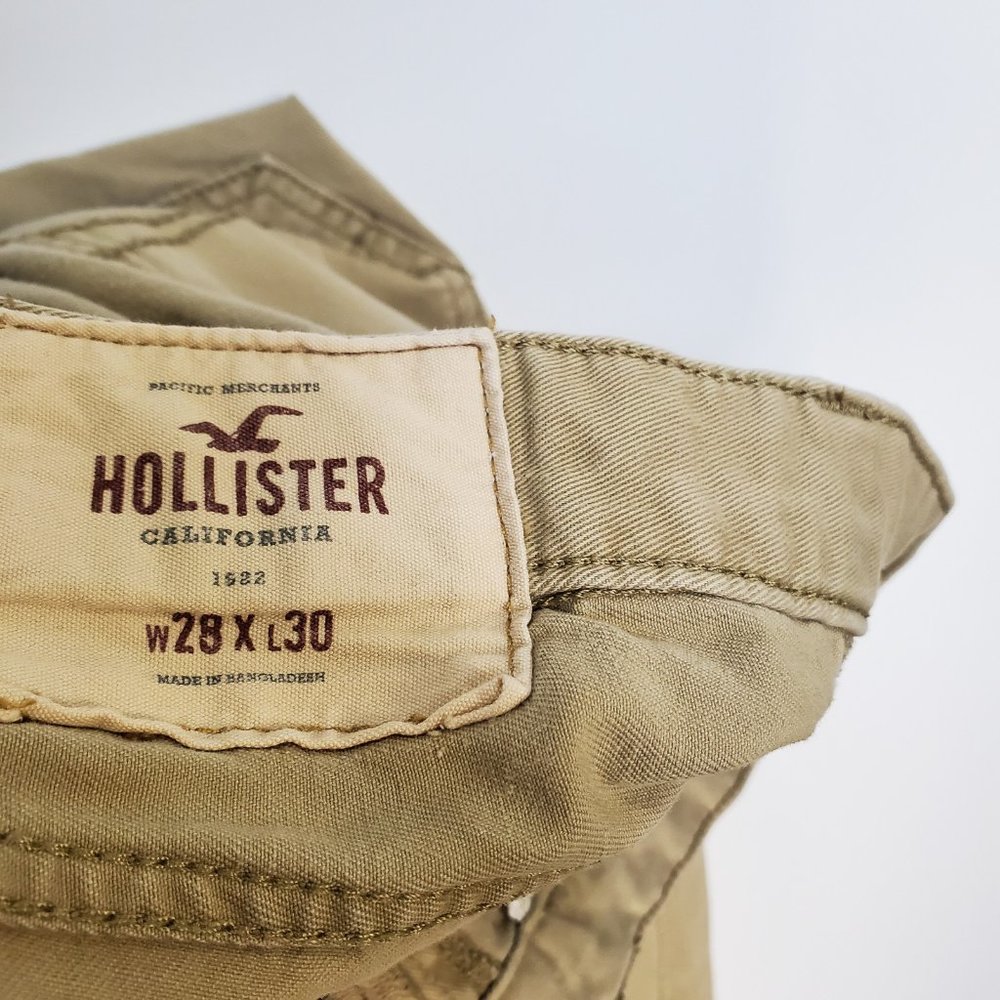 Men's Hollister Khaki Chinos, 28x30, Jean Style